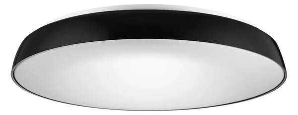 LED stropné svietidlo Cortona 55 3000K čierne – Čierna