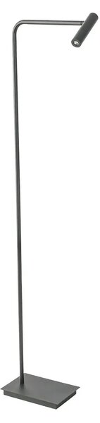 LED stojaca lampa Fler – Čierna
