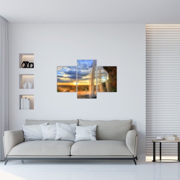 Obraz - Vodopád (90x60 cm)