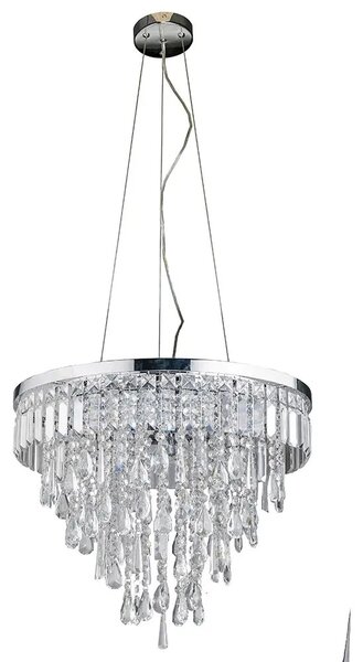 Krištáľový stropný luster Kalabria – Číra
