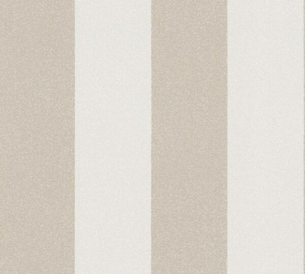 A.S. Création | Vliesová tapeta na stenu New Elegance 37554-3 | 0,53 x 10,05 m | béžová, krémová
