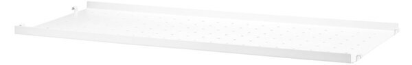 String Polica String Metal Shelf Low Edge 78 x 30, white