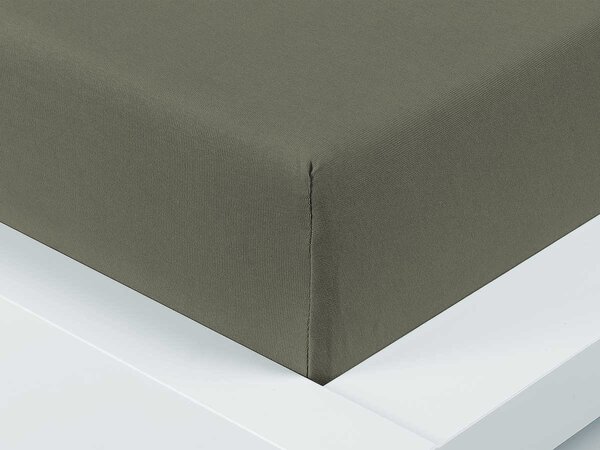 XPOSE® Jersey plachta Exclusive s lycrou - šalviová 90x200 cm