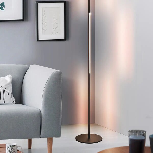 LED stojaca lampa Teta – Čierna