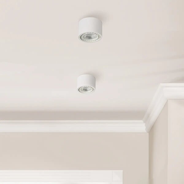 Bodové svetlo Eco Alix New 230V biele – Biela