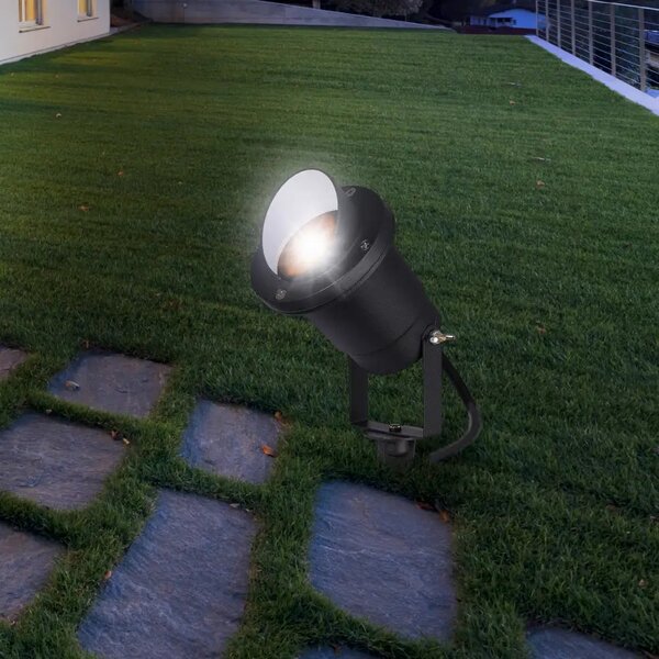 Vonkajšia lampa Edvard – Sivá