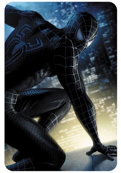 60x90cm Spiderman - textilná nálepka na stenu