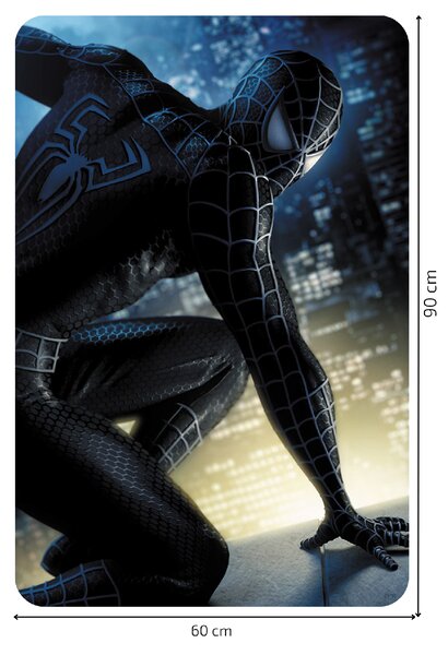 60x90cm Spiderman - textilná nálepka na stenu