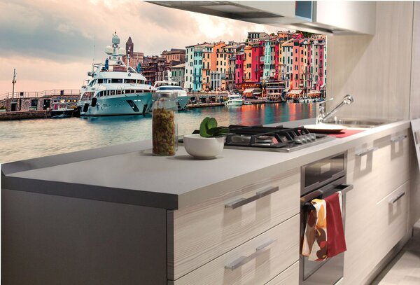 DIMEX | Fototapeta do kuchyne Portovenere KI-180-118 | 180 x 60 cm | viacfarebná