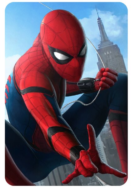 Textilná nálepka na stenu "Spiderman 2"
