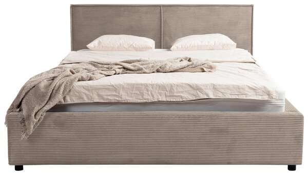 ČALÚNENÁ POSTEĽ, 140/200 cm, svetlohnedá P & B - Online Only spálne, Online Only
