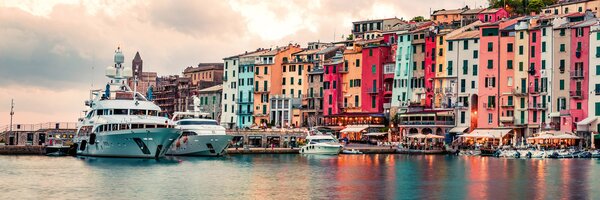 DIMEX | Fototapeta do kuchyne Portovenere KI-180-118 | 180 x 60 cm | viacfarebná
