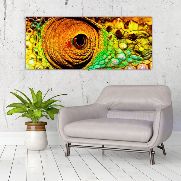 Obraz - Chameleon (120x50 cm)