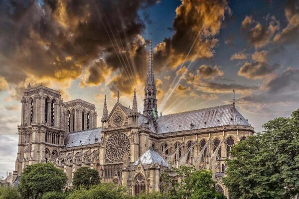 DIMEX | Vliesové fototapety na stenu Paríž MS-5-1040 | 375 x 250 cm | zelená, modrá, hnedá, šedá