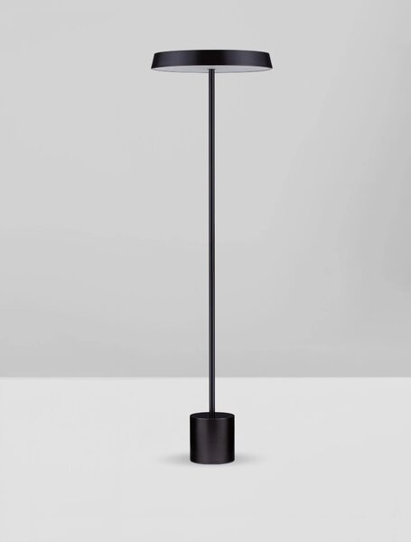 LED čierna stojaca lampa Vetro