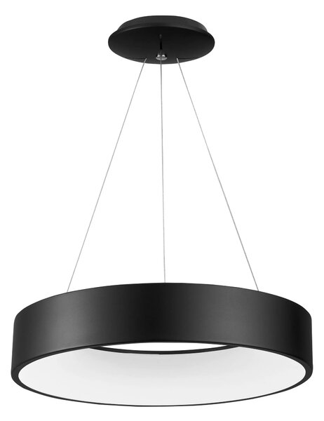 Moderný luster Rando 60 3000K čierne – Čierna