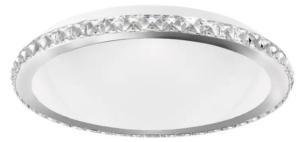 Moderné stropné svietidlo Palermo 38 Chrome – Sivá