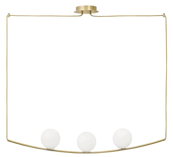 Luster na lanku Vitton 180 mosadz – Zlatá