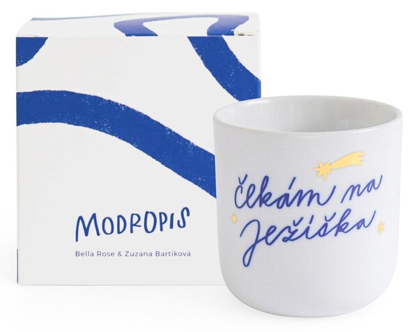 Porcelánový hrnek Čekám na Ježíška 270 ml