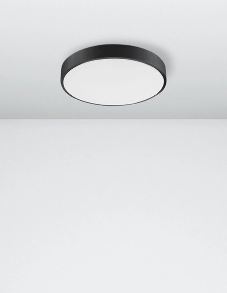 LED stropné svietidlo Hadon 40 čierne – Čierna