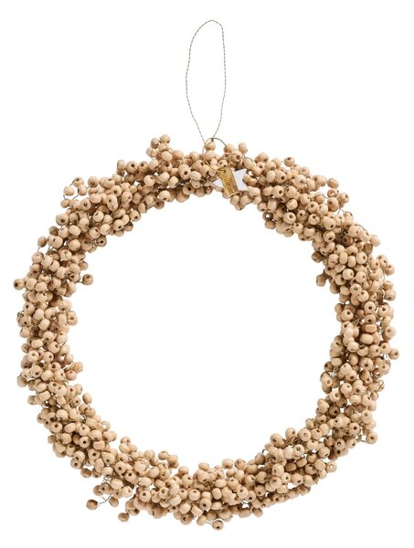 Korálkový venček Wooden Beads Ø 22 cm