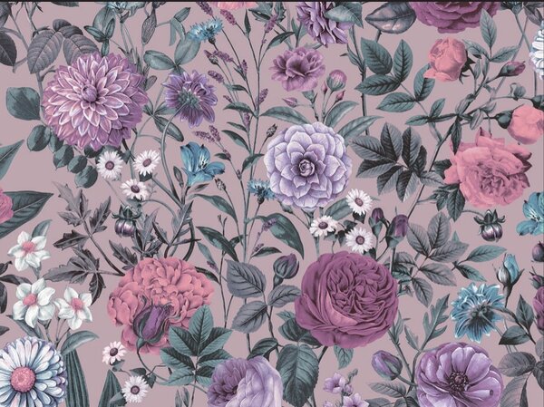 Vinylová tapeta Velvet Bloom ružová