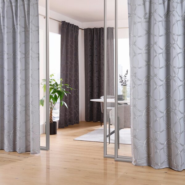HOTOVÝ ZÁVES, nepriehľadné, 140/260 cm Dieter Knoll - Záclony & závesy