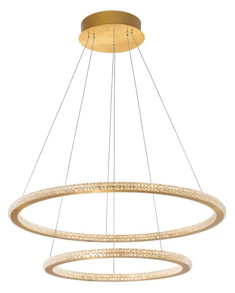 LED luster Cilion 56W 60 zlaté – Zlatá