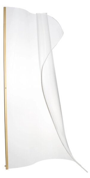 LED stojaca lampa Siderno – Zlatá