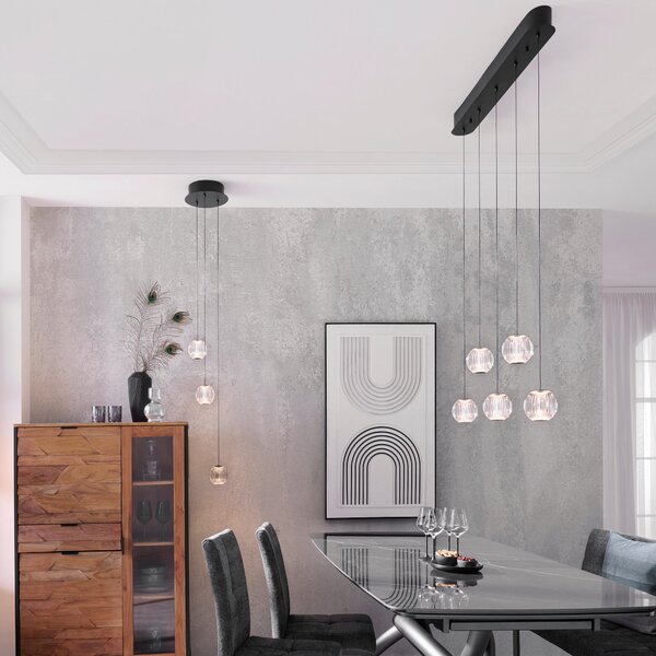 ZÁVESNÉ LED SVIETIDLO, 25/150 cm Dieter Knoll - Interiérové svietidlá