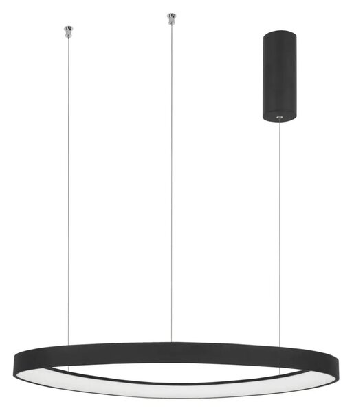 LED luster Esteva 65 čierne – Čierna