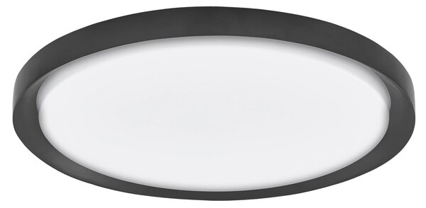 LED stropné svietidlo Troy 46 čierne – Čierna