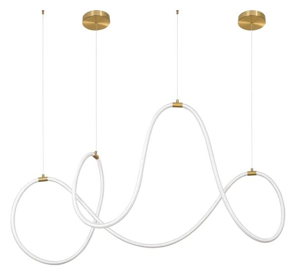 LED luster Cerelia 150 zlaté – Zlatá