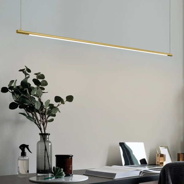 LED luster Elettra 120 zlaté – Zlatá