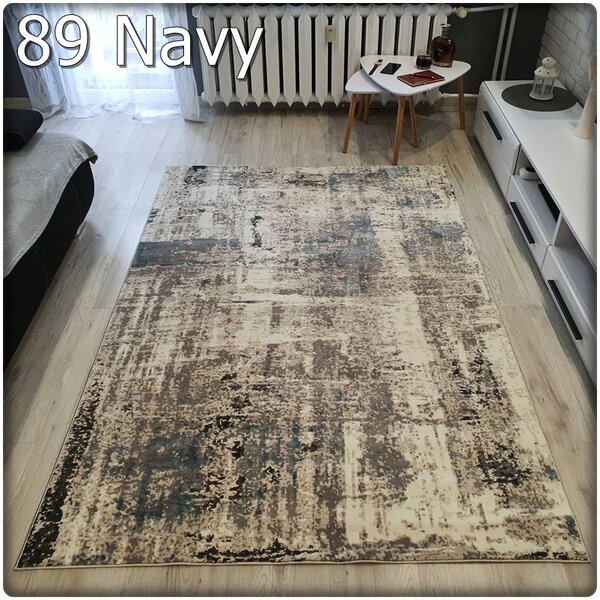 Dekorstudio Moderný koberec LUXESS vzor 89 tmavo modrý Rozmer koberca: 160x230cm