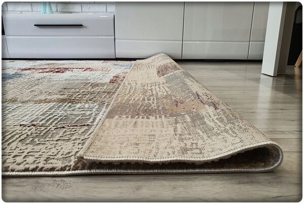 Dekorstudio Moderný koberec LUXESS vzor 33 bordový Rozmer koberca: 140x190cm
