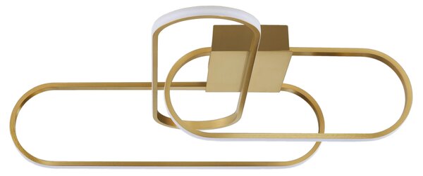 Stropné svietidlo LED so stmievaním Arte zlaté – Zlatá