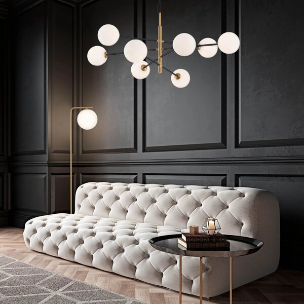 Luster na lanku Vitra 120 zlaté – Zlatá
