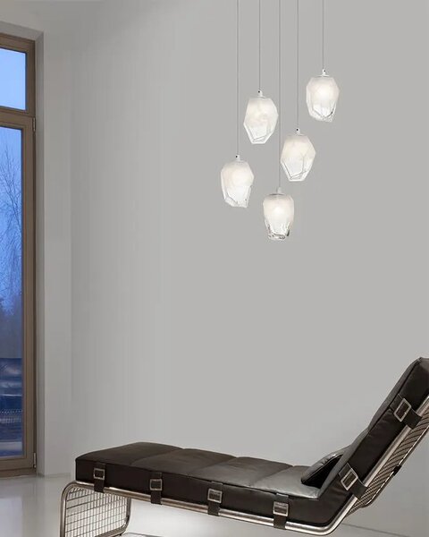 Retro luster Ice 39 biele – Biela