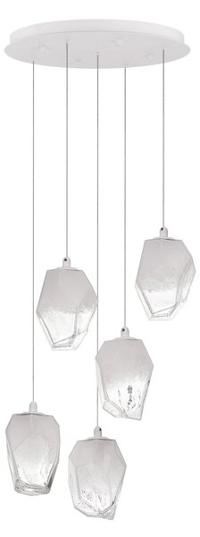 Retro luster Ice 39 biele – Biela
