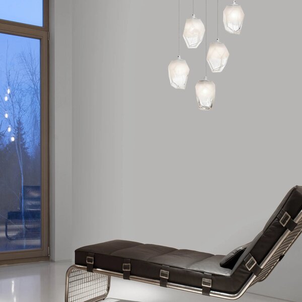 Retro luster Ice 39 biele – Biela