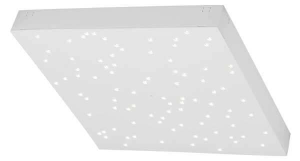 Stropné svietidlo LED so stmievaním Cielo 30 biele s diaľkovým ovládaním – Biela