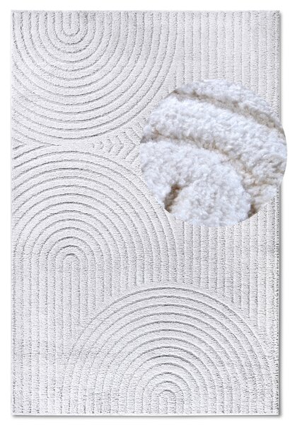 ELLE Decoration, Kusový koberec New York 106203 White, 80x120, biela, chodba / predsieň