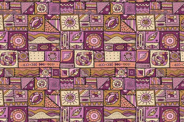 DIMEX | Vliesové fototapety na stenu Patchwork MS-5-2501 | 375 x 250 cm | fialová, čierna, ružová