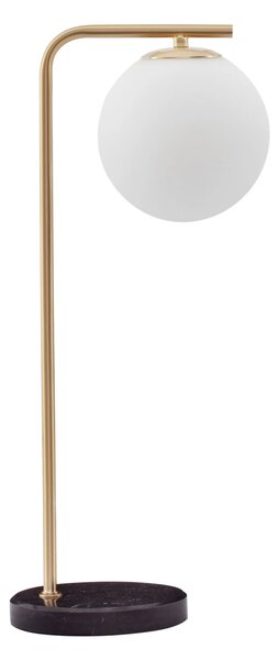 Dizajnová stolová lampa Alvarez – Zlatá