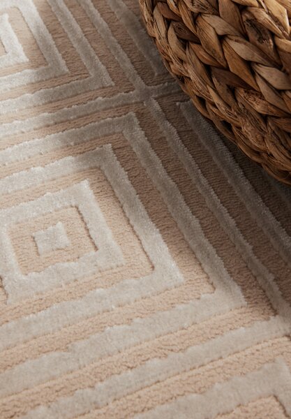 ELLE Decoration , Behúň Perles 106183 Cream Beige z kolekcie Elle, 80x240, béžová, obývacia izba