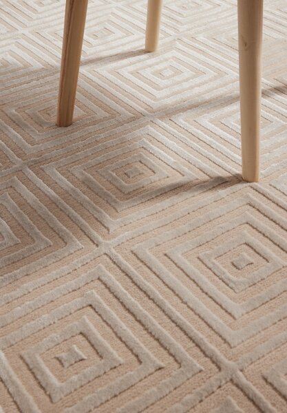 ELLE Decoration , Behúň Perles 106183 Cream Beige z kolekcie Elle, 80x240, béžová, obývacia izba