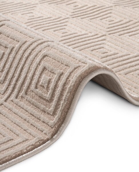 ELLE Decoration , Behúň Perles 106183 Cream Beige z kolekcie Elle, 80x240, béžová, obývacia izba