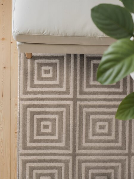 ELLE Decoration , Kusový koberec Perles 106184 White Cream z kolekcie Elle, 120x170, béžová, obývacia izba
