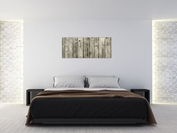 Obraz - Drevo (120x50 cm)